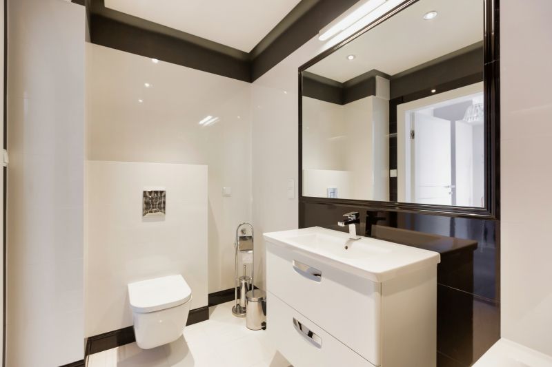Functional Bathroom with Storage Solutions